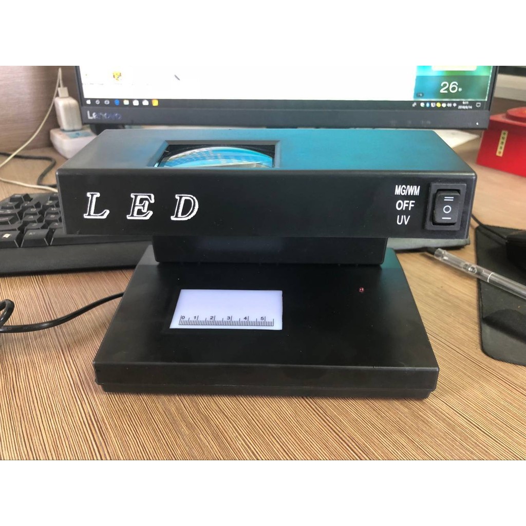 

Lampu UV 9W Ungu Dengan Strip Lampu Dan Kaca Pembesar Untuk Mesin Pemeriksa Uang