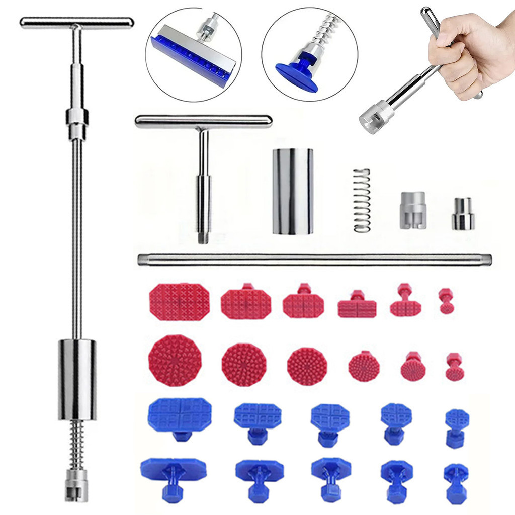 12+18 Alat Ketok Magic Mobil Penyok/penarik Body Mobil Penyok/alat Ketok Magic Mobil/alat Mobil Peny