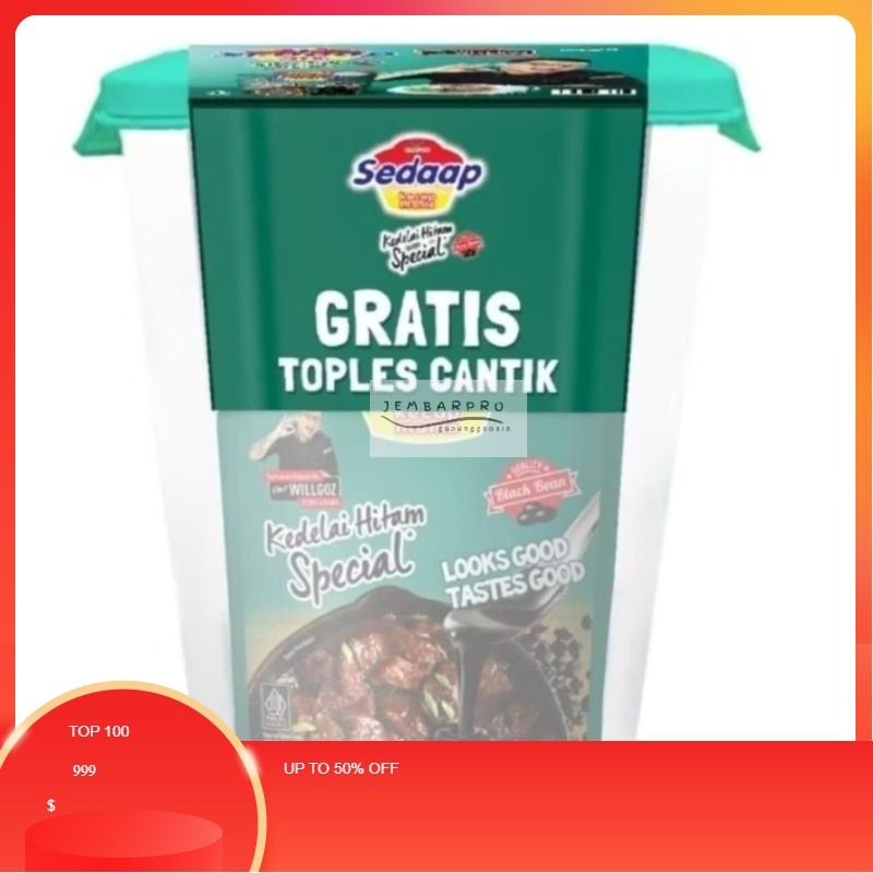 

KECAP SEDAAP KEDALAI HITAM SPESIAL 725gr(FREE CONTAINER BOX DAN BUMBU PENYEDAP) .