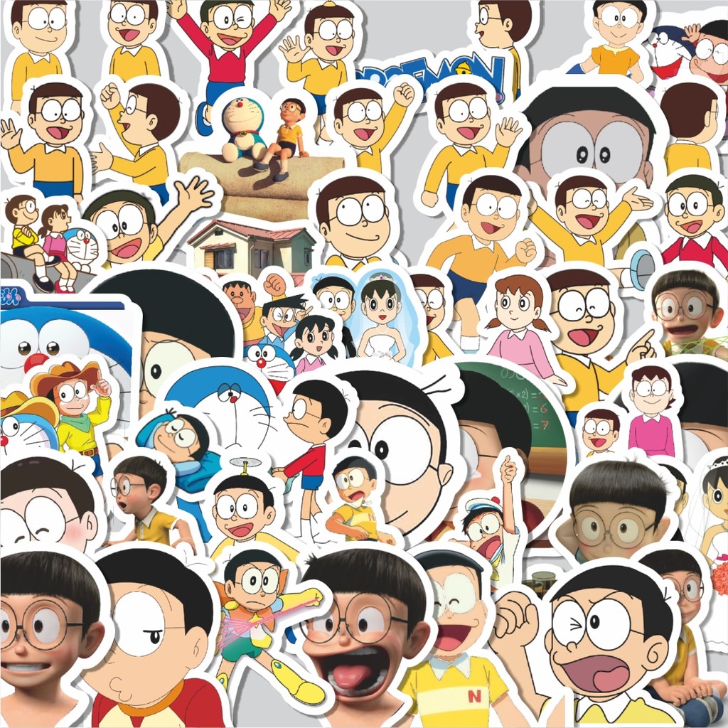 

Stiker Cutting Pack Stiker Anime Series Doraemon Character Nobita Isi 100Pcs Series Aesthetic Lucu Keren Untuk Koper Bahan Vynil