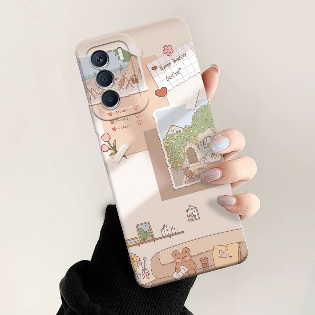 Softcase Infinix Zero 5G - ORORA - Casing Infinix Zero 5G - Motif case Aesthetic - Infinix - Softcas