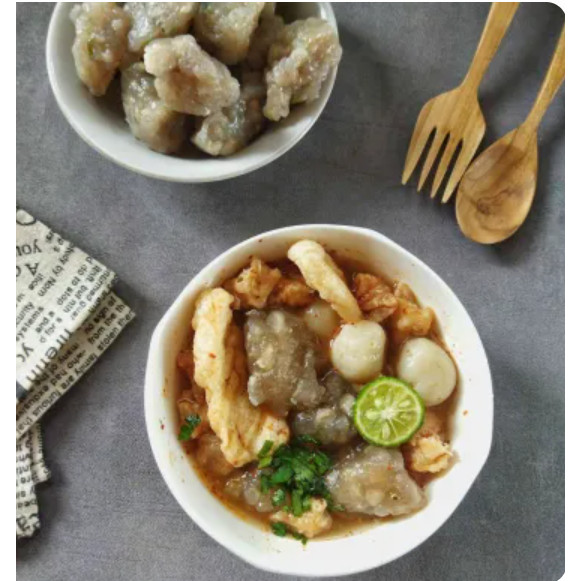 

Baso Aci Tulang Rangu Komplit Instant / Bakso Aci Komplit Instant / Cirawang