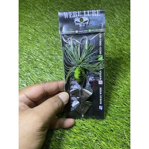 Terbaru WEBE LURE WEEBUZZ SLATER 17 GRAM UMPAN CASTING TOMAN - GREEN