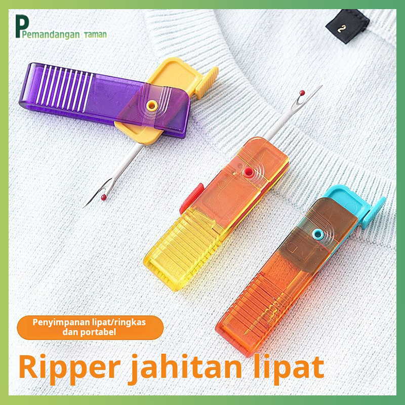 

Penyobek jahitan lipat, penyobek jahitan portabel baru, gunting manual, pencopot benang, jarum, pelepasan pakaian kreatif, dan pelepasan label, peralatan rumah tangga