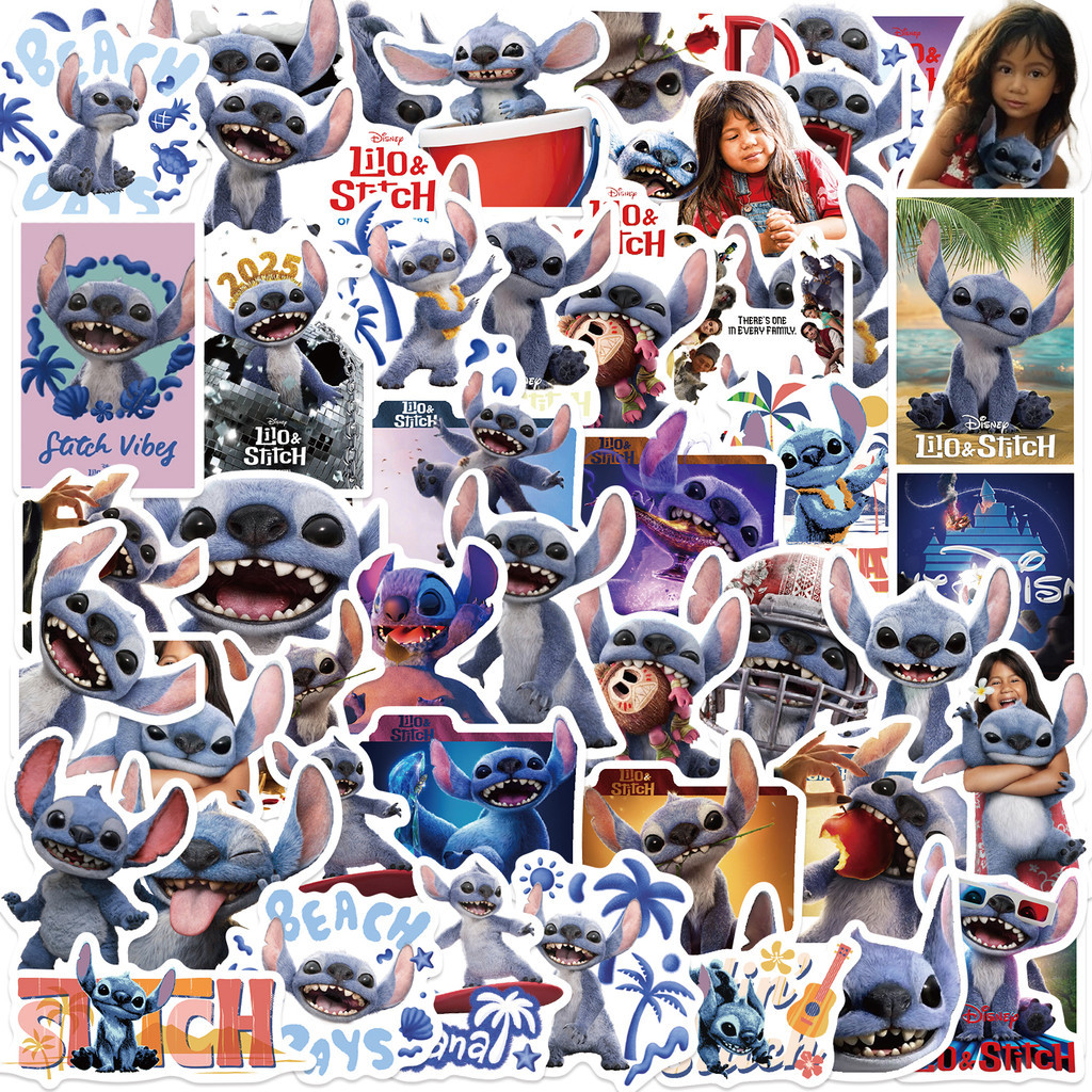 

50PCS Stitch Stickers - Cute Decor for DIY Crafts & Daily Items( Anime Worlds Store)
