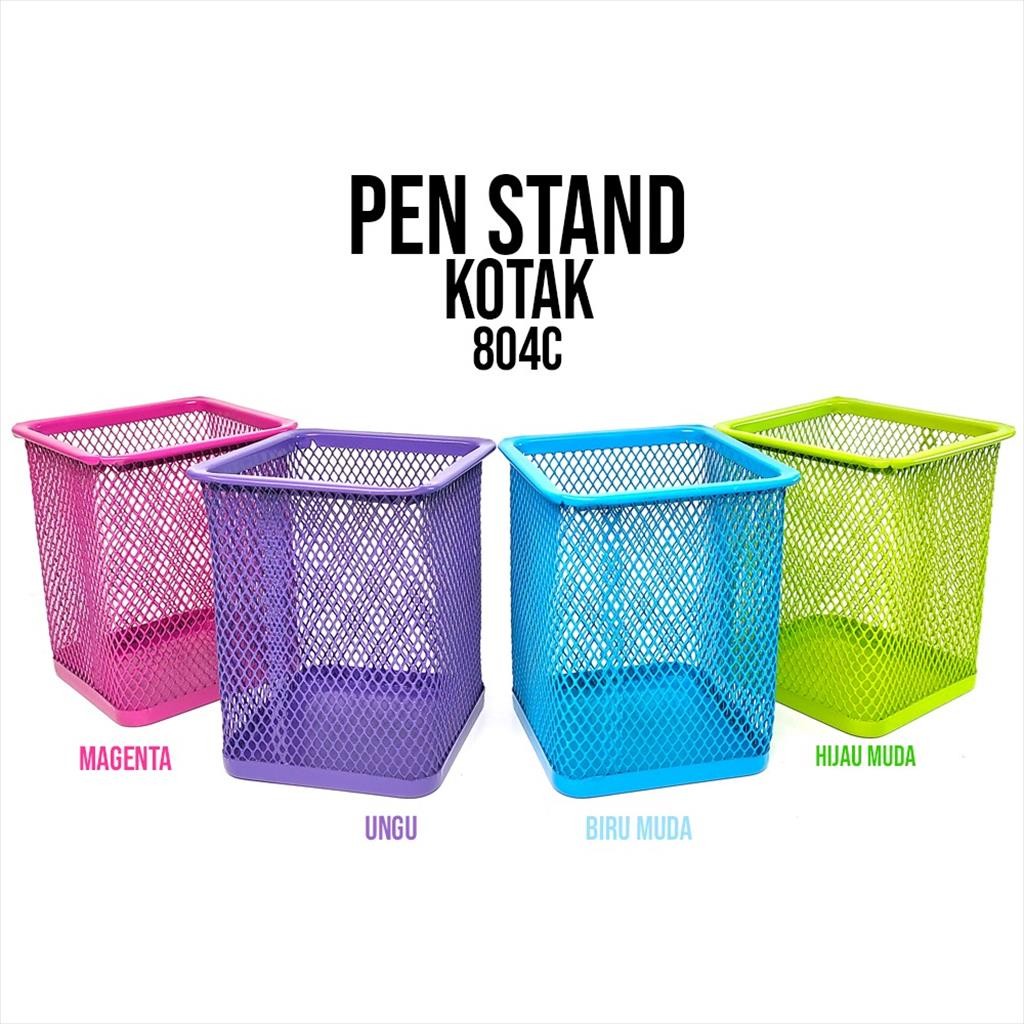 

❤️️Pen Stand 804 KOTAK /pen holder / tempat alat tulis❤️️