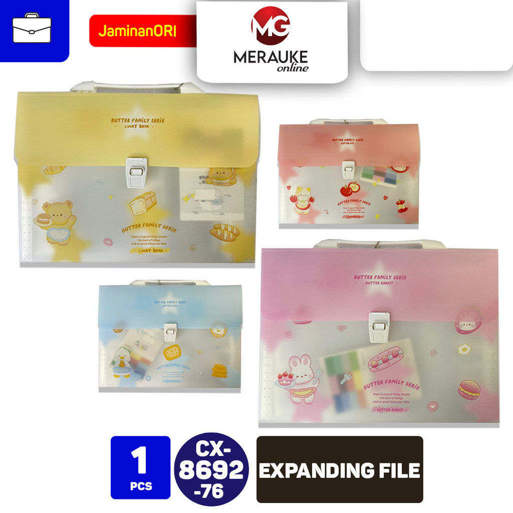 

LITTLE SHELL Expanding File Map Organizer Butter Family 8692 76 A4