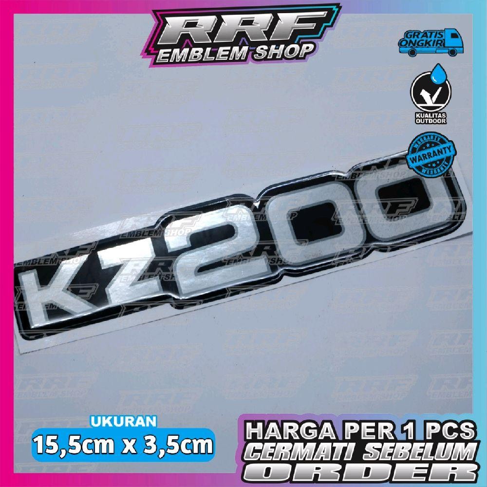 emblem timbul KAWASAKI KZ200 Binter Merzy