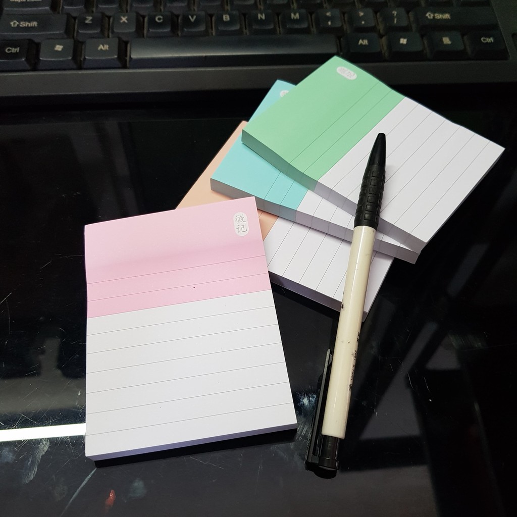 

Yamata 1 Pcs Sticky Note Unik 50/60/100LembarSticky Note Karakter Panda / Perlengkapan Sekola Kerja