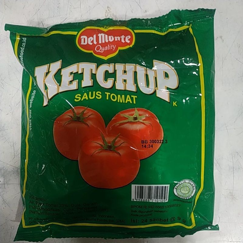 

Delmonte tomat sachet 9 g