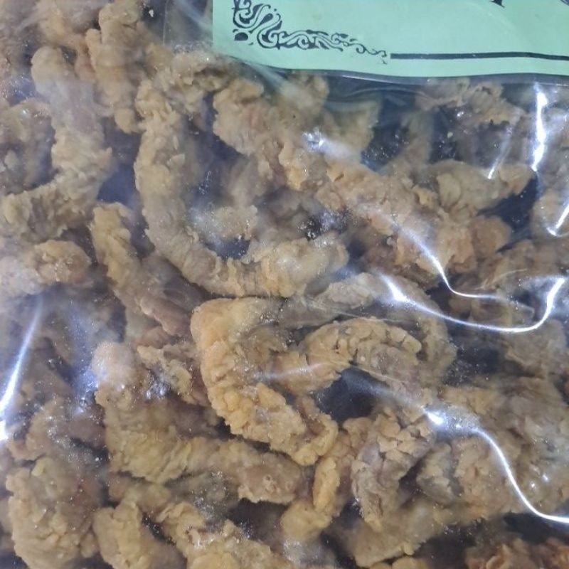 

Kripik Usus Ayam Krispi 500gr
