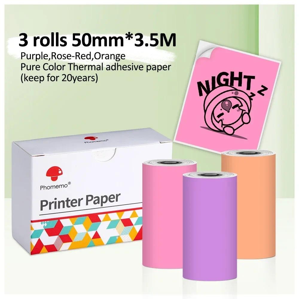 

Phomemo M02Pro Mini Portable Printer Wireless Thermal Labeler 300dpi Inkless Printing 15/25/50/53mm for Photo Easy Labeling