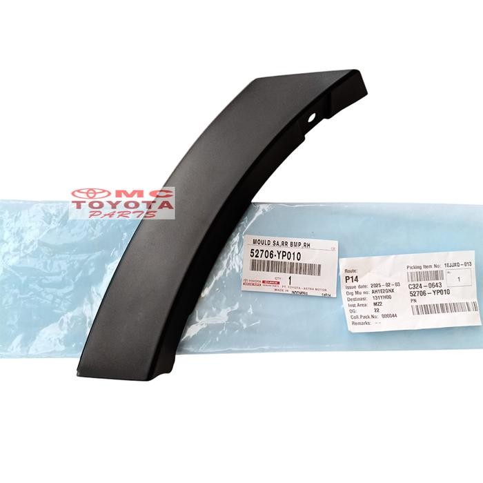 Molding Moulding Over Fender Bodykit Moulding Bemper Belakang Kanan Kiri Innova Reborn Venturer Orig