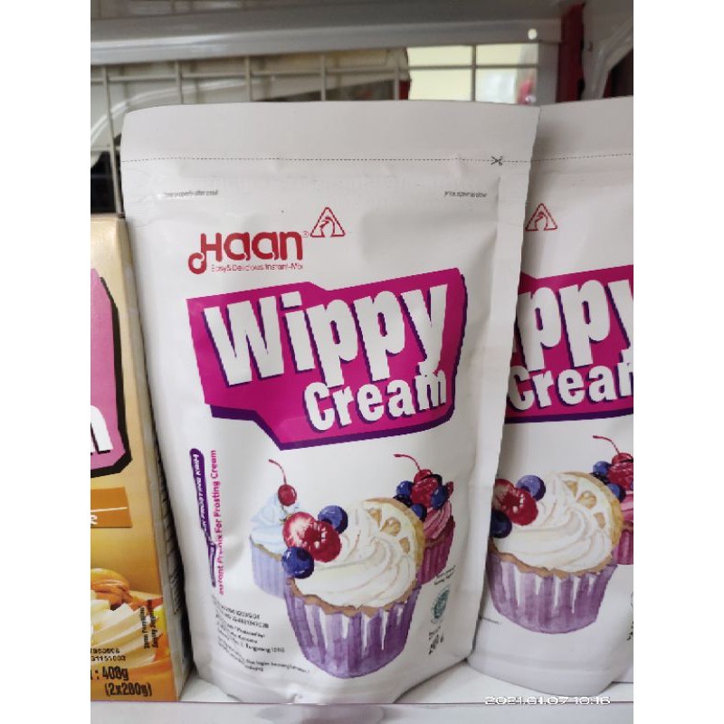 

Haan wippy cream pouch 200 gram