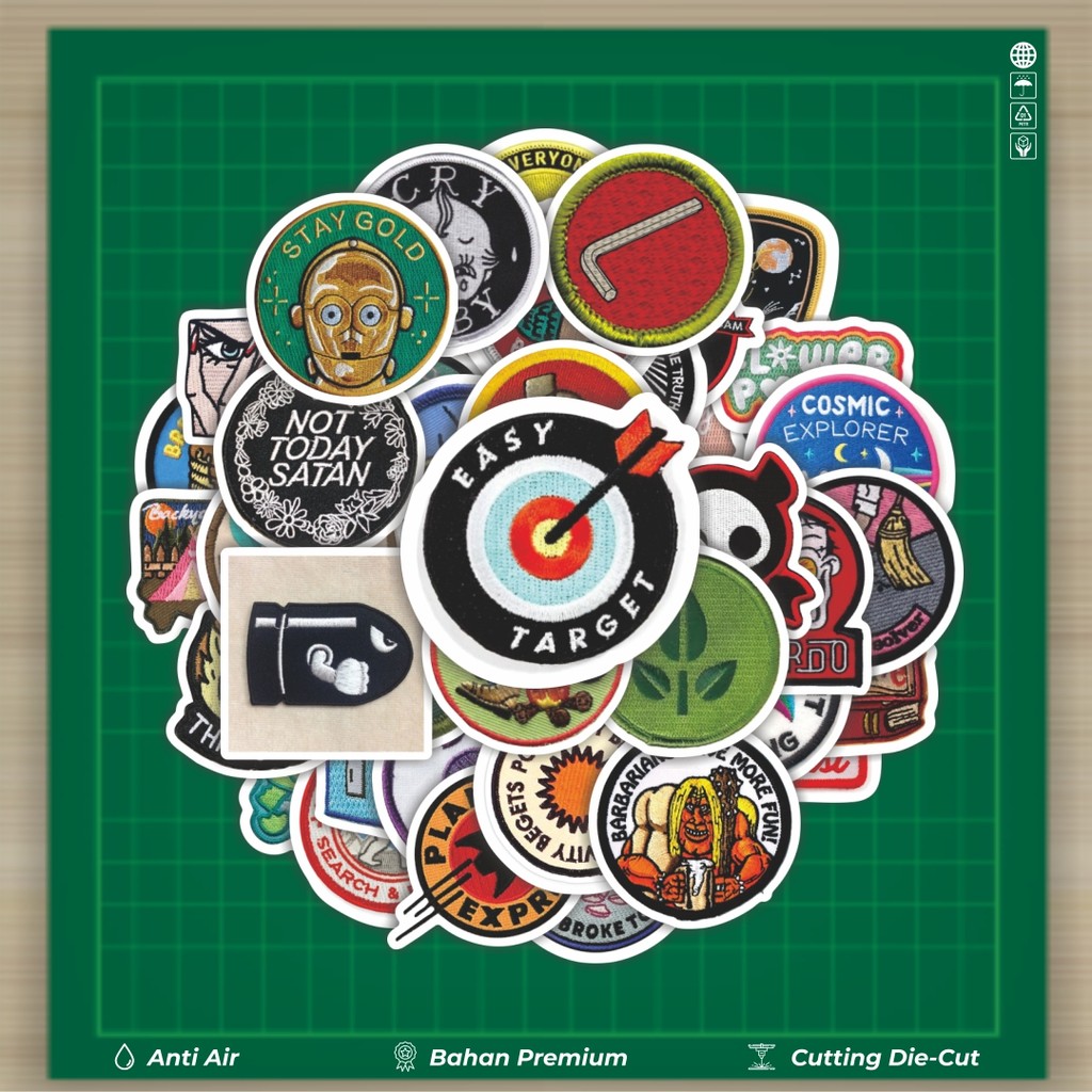 

HOT 50 PCS STIKER Stiker Patch V9 Stiker Fashion Cars Decal Dingin Kartu Album Custom Vinyl Anti Air- Sticker Aesthetic Buku Journal Koper Casing HP Tablet Laptop Helm Motor Botol Minum