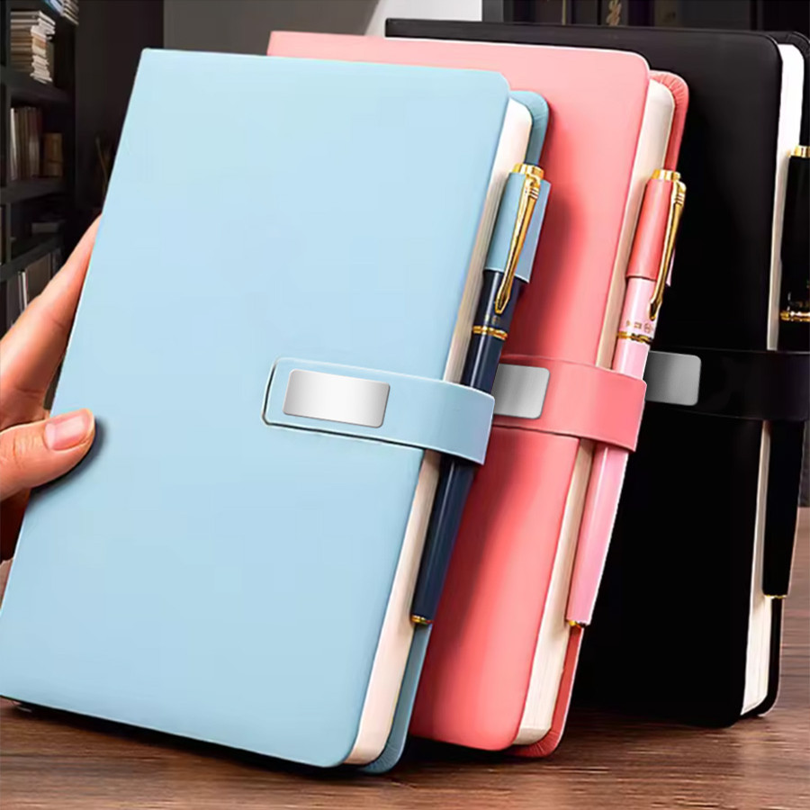 

A5 Retro Notebook Soft Leather Cover 200/360 Pages Agenda for Students Business Office School Stationery Supplies
