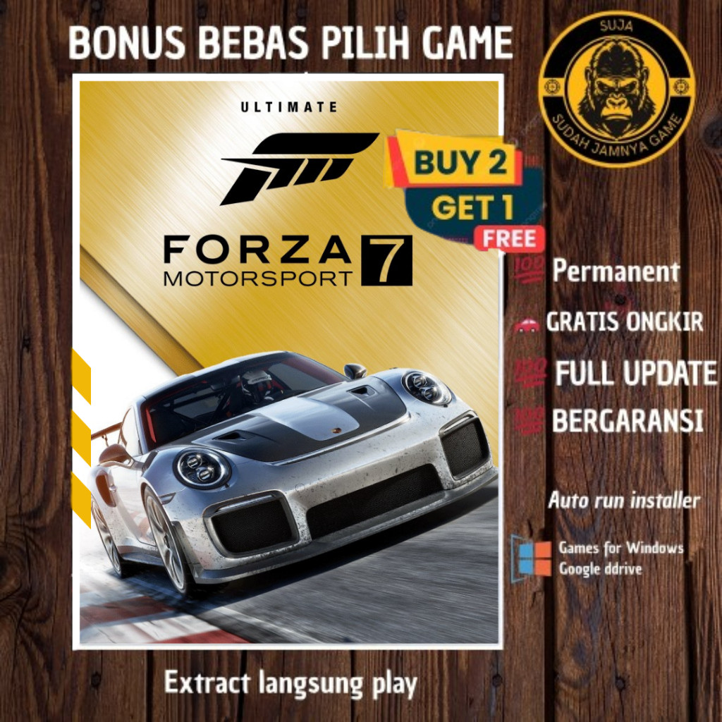 FORZA MOTORSPORT 7 ULTIMATE EDITION - GAME PC - GAME LAPTOP - GAME OFFLINE