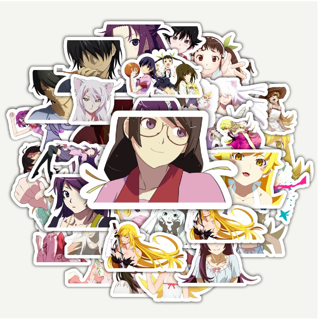 

Sticker Pack Stiker Game Series Monogatari Karakter Mix 1 | Sticker TUMBLR | Stiker LAPTOP KOPER HELM