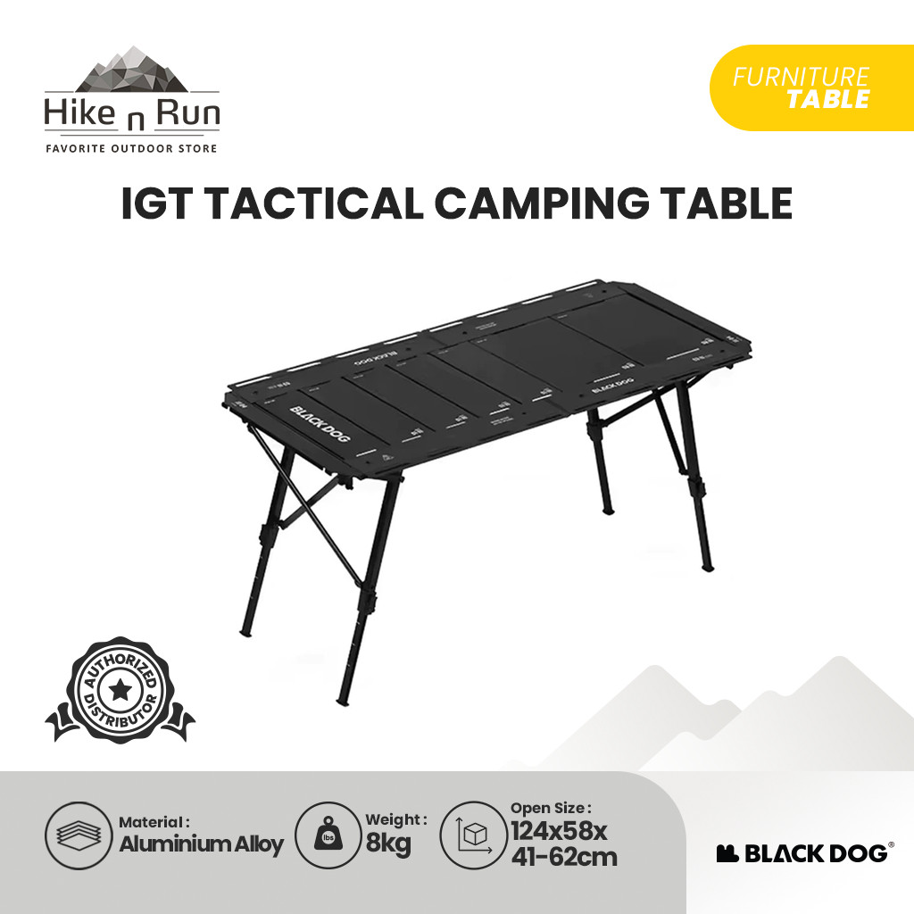 Blackdog Hundred IGT Tactical Camping Table CBD2550JJ011