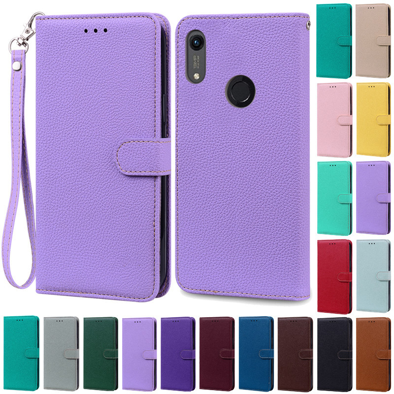 For Huawei Y6 2019 Case Leather Flip Wallet Case For Coque Huawei Y6 Prime 2019 MRD-LX1 Flip Case fo