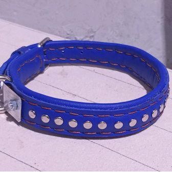 kalung anak anjing,kalung anjing kampung ukuran 1,5 jari kulit asli - merah