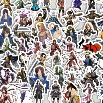 

Stiker Cutting Pack Stiker Game Series Sengoku Basara Character Mix 1 Isi 100Pcs Series Aesthetic Lucu Keren Untuk Koper Bahan Vynil
