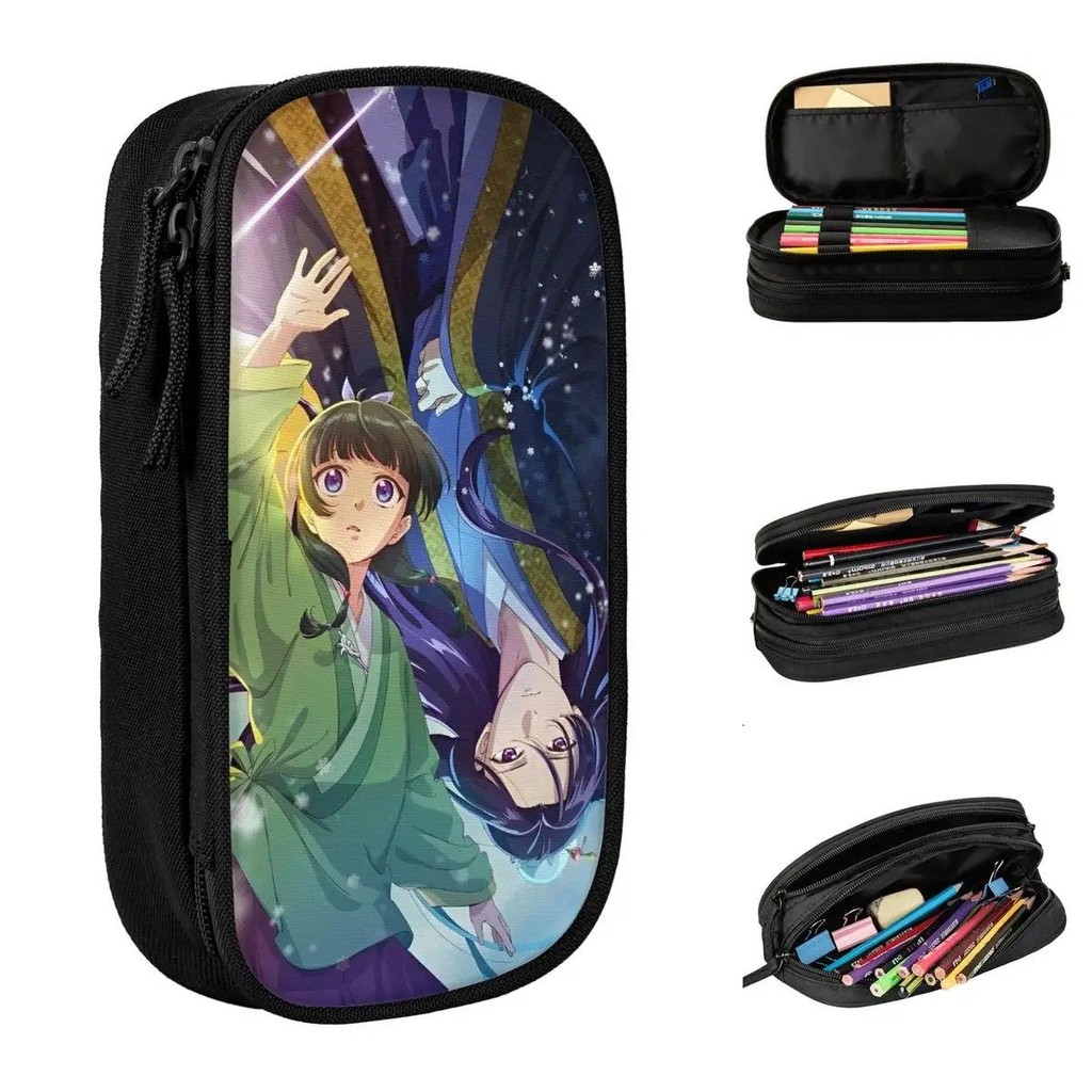 

Maomao Cartoon The Diaries Merch Pencil Case Large-capacity Office Supplies Pen Case Gift