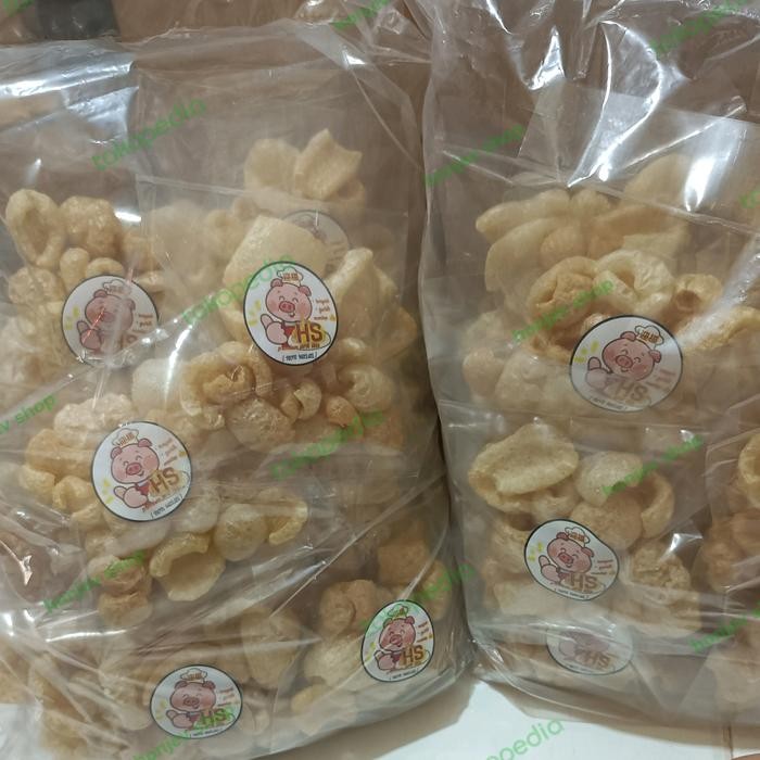 

kerupuk kulit babi HS per ball isi 20bks - HS premium skin