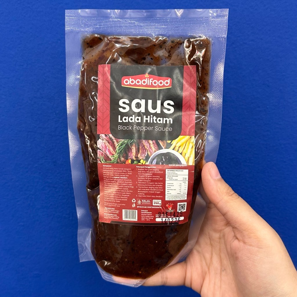 

ABADI FOOD SAUS LADA HITAM 250GR