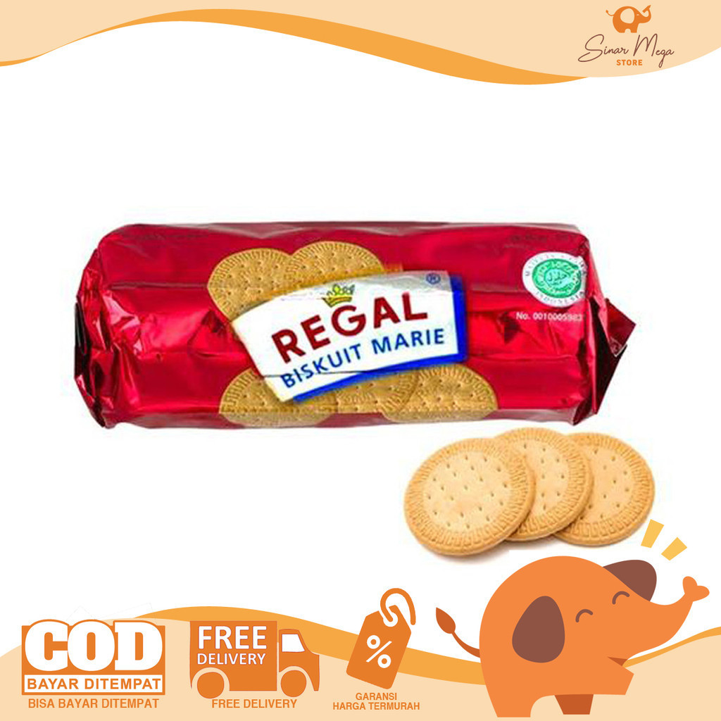 

Regal Biskuit Marie Roll Mini 120gr | Biskuit Premium