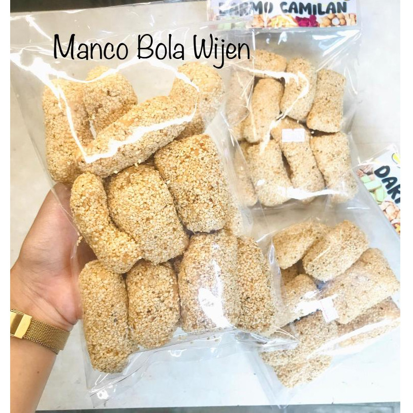 

JAJE Manco Bola Wijen 500gr 250gr Kue Muacho Ketan