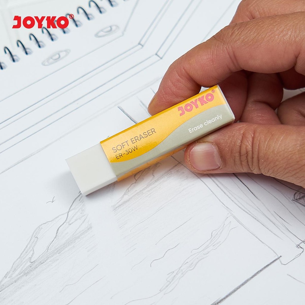 

JOYKO Eraser Penghapus 1 Pack ER-30W Isi 30 Pcs