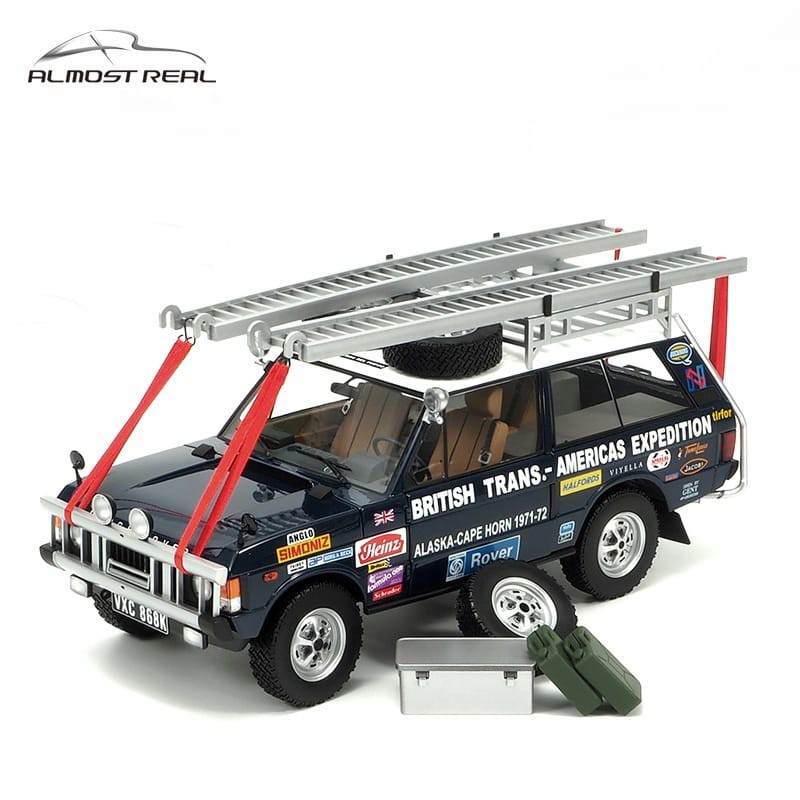 ALMOST REAL 1:18 LAND ROVER RANGE ROVER ANGLO AMERICAN CROSSOVER 71-72