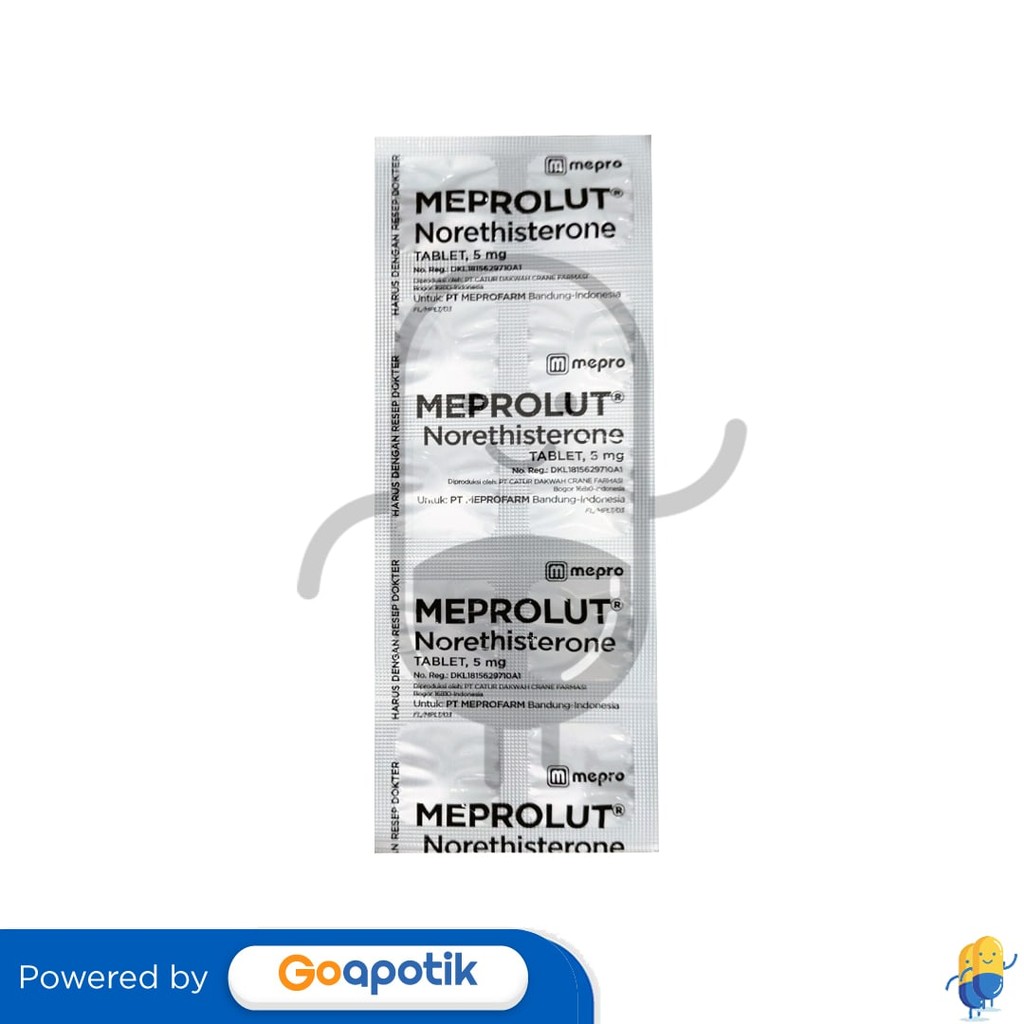 Meprolut 5 Mg Strip 10 Tablet