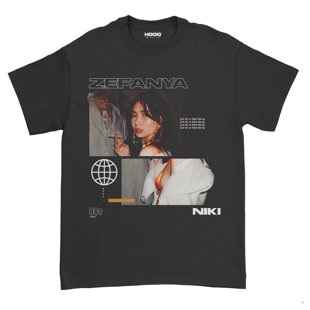 KAOS BAND NIKI ZEFANYA - JUST DO UR BEST DAWG 88RISING / BAYAR COD / BAJU NIKI ZEFANYA / NIKI ZEFANY