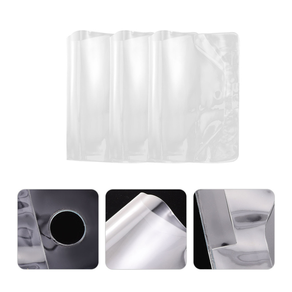 

3 PCS Laptop Case Students Book Cover Books Supplies Transparent Film Note Accessories Portable Coat