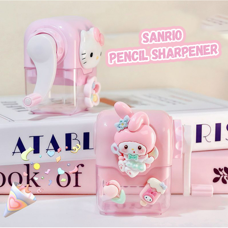 

Kuromi Melody Multi-Function Kawaii Cute Cartoon Pencil Sharpener for Colored Pencils for School Office Stationery Kid's Gift