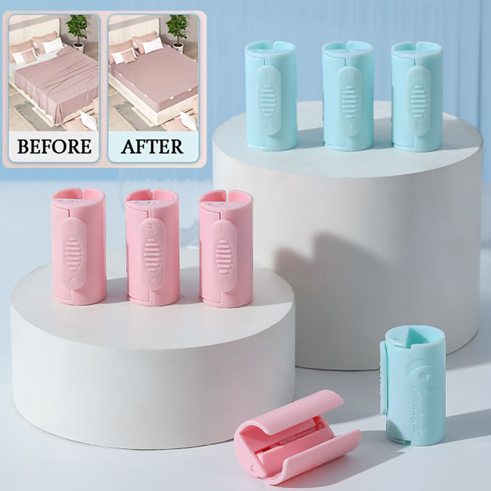 12pcs Penjepit Sprei Kasur Anti Geser Jepit Sprei Kasur Klip Penjepit Sprei Selimut Tahan Slip Klip 