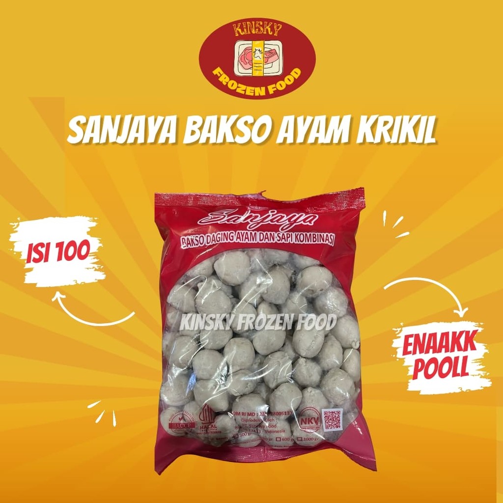 

SANJAYA BAKSO AYAM SUPER KRIKIL