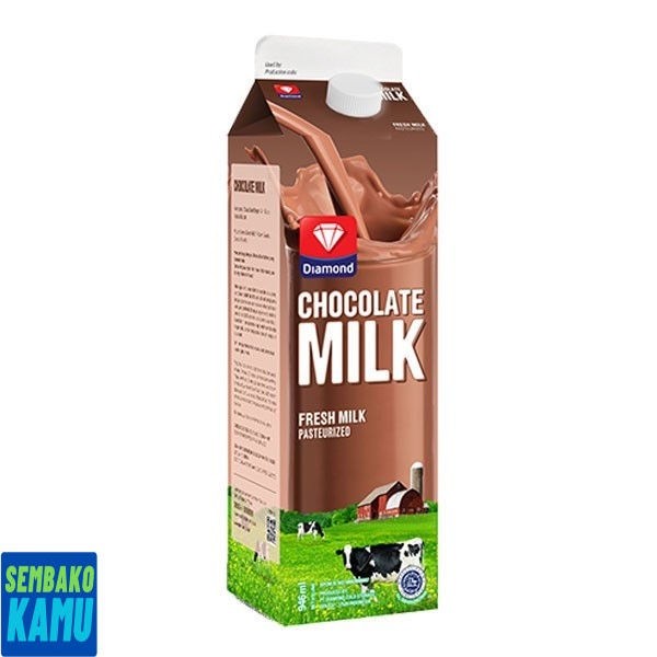 

Diamond Milk Fresh Chocolate 946 ml - Susu