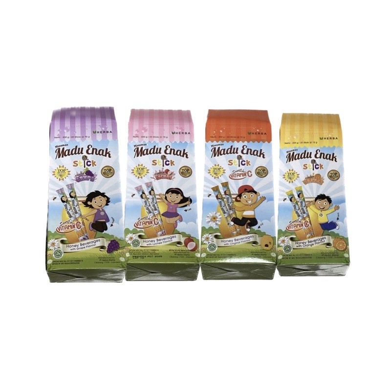 

[AS] madu enak stick isi 20 (4varian rasa)