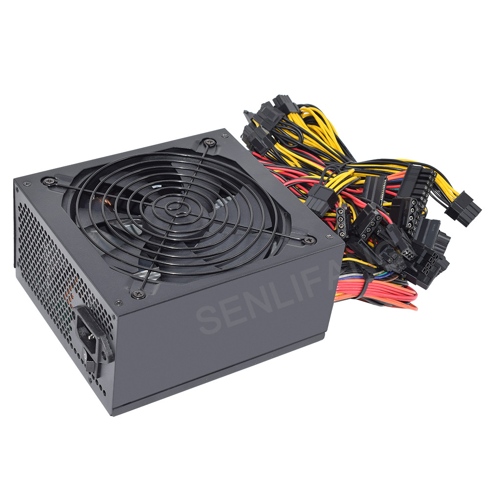 SENLIFANG ATX 2000w Suitable for mining Power Supply  8GPU ETC RVN Rig Ethereum Miner 180-240v PC PS