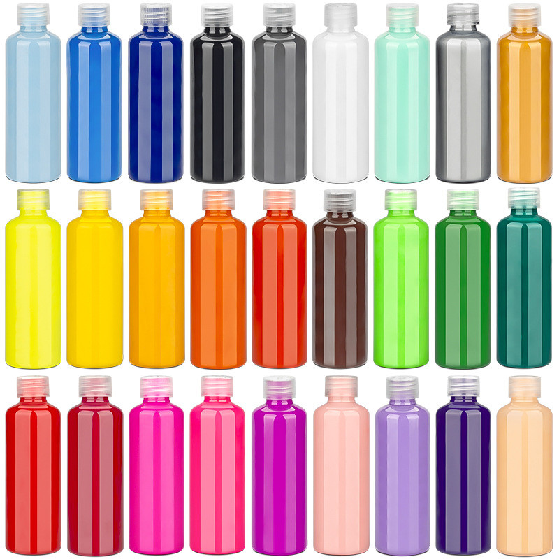 

27 Color High Brightness Violent Fluid Bear Pigment 100ml Bottle Creative DIY Graffiti Wall Draw Fluid Painting Acrilic Paint