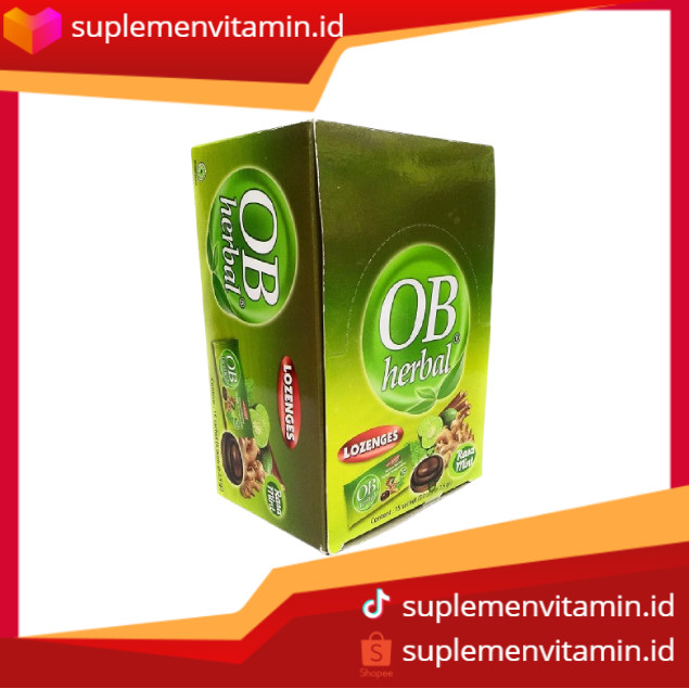 

OB HERBAL PERMEN Ob Mengatasi gejala batuk dan sakit tenggorokan