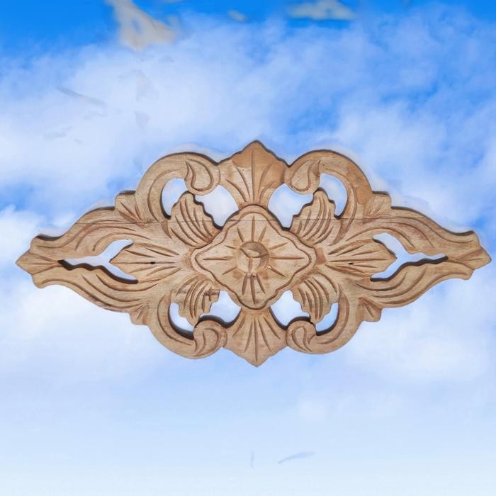 Ukiran Kayu Ornamen Ukir Kayu Mahoni Loster Lispang Kayu Mahoni PGR