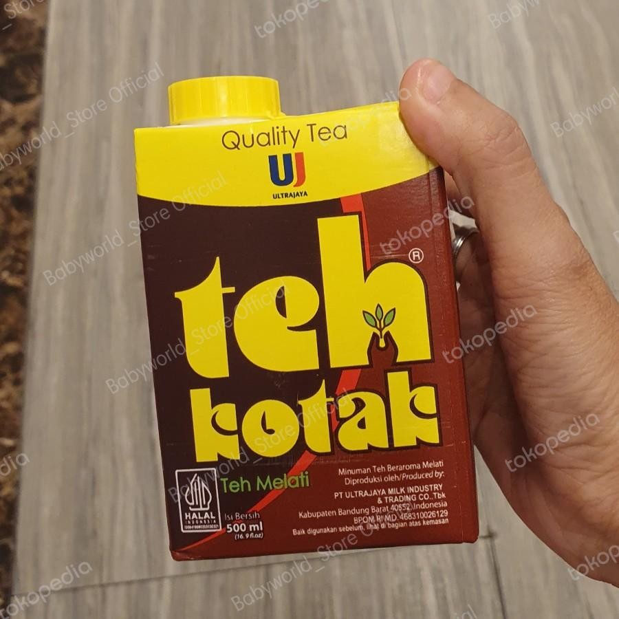 

Ultra Jaya Teh Kotak Minuman Teh Rasa Melati 500ml Per Pcs / Dus