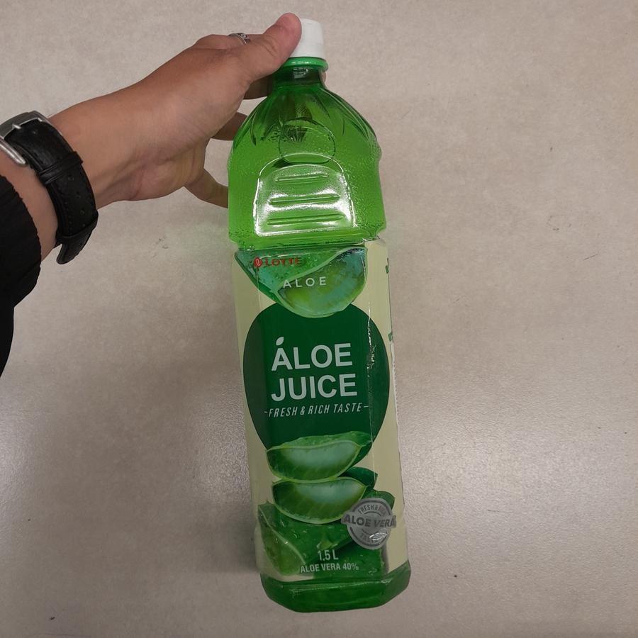 

Lotte ALOE Aloe Vera Juice Drink Minuman Import Korea 1,5L
