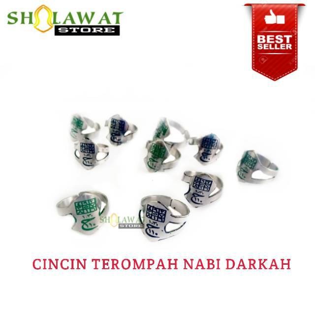 Cincin Darkah Kha' Cincin Terompah Cincin Islami / Cincin Terompah Nabi
