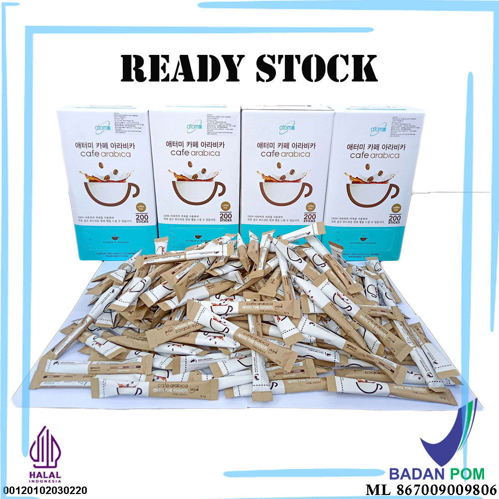 

Atomy Cafe Arabica 50 sachet dan 200 sachet | KOPI ATOMY | kopi arabika original
