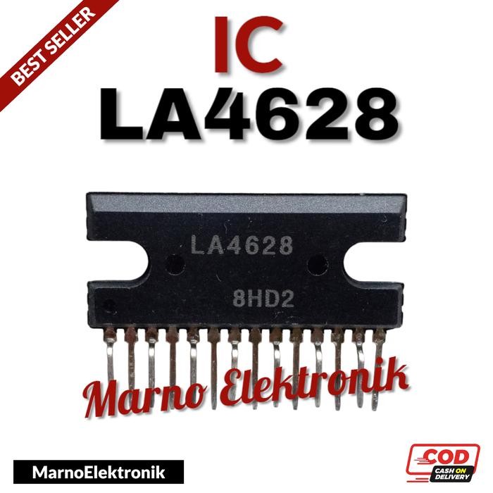 MR ELECTRO IC LA4628 LA 4628 LA-4628 ASLI PART ORI